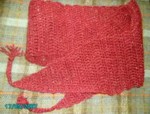 Crochet Tassel Scarf