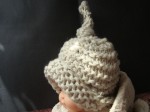 Baby Top-Knit Knitted Hat