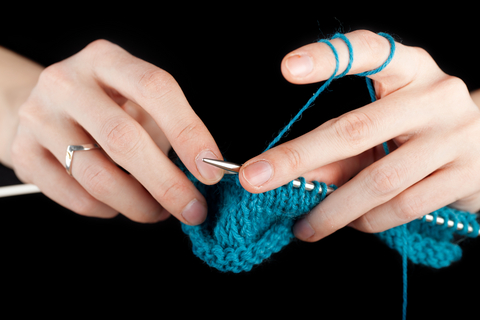 English style knitting